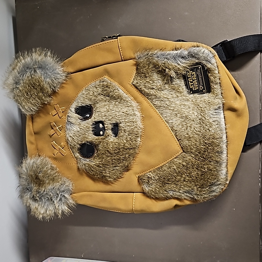Loungefly Star Wars Ewok Wicket Mini Backpack HARD TO FIND!